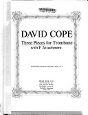 THREE PIECES for F attachment trombone