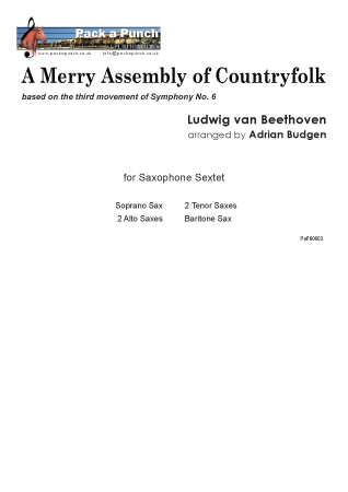 AN ASSEMBLY OF MERRY COUNTRYFOLK