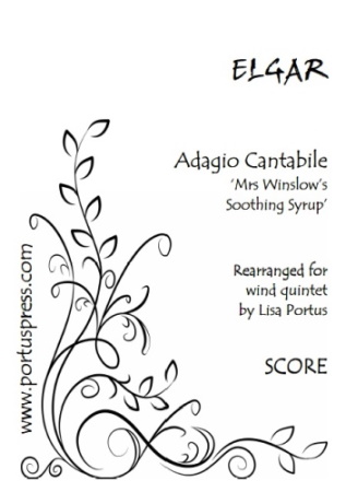 ADAGIO CANTABILE Mrs Winslow's Soothing Syrup (score & parts)