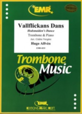 VALLFLICKANS DANS (treble/bass clef)