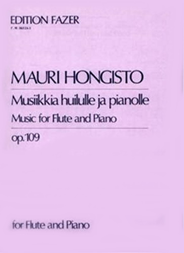 MUSIC FOR FLUTE & PIANO Op.109
