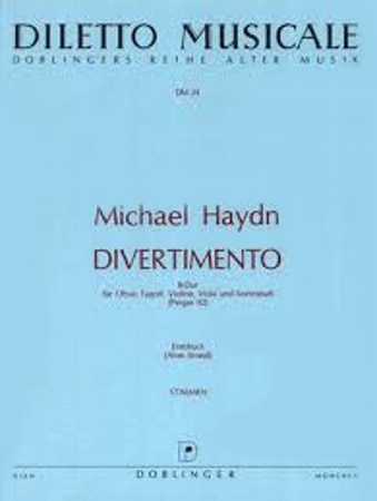 DIVERTIMENTO in Bb major (set of parts)
