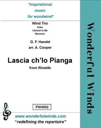 LASCIA CH'IO PIANGA score and parts