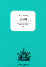 SEXTET (from K.407) score & parts