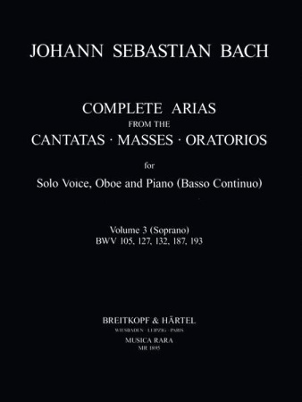COMPLETE ARIAS & SINFONIAS Oboe: Volume 3