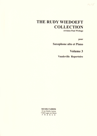 THE RUDY WIEDOEFT COLLECTION Volume 3