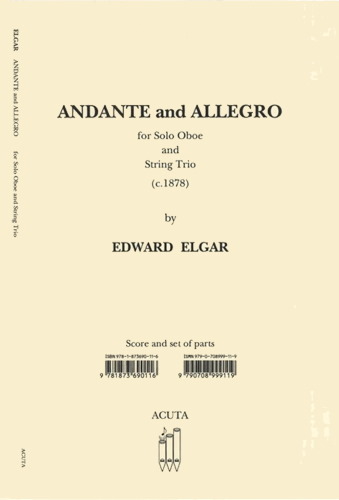 ANDANTE AND ALLEGRO (score & parts)