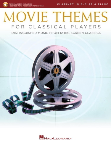 MOVIE THEMES for Classical Players + Online Audio