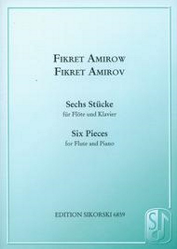 SIX PIECES for Flute and Piano