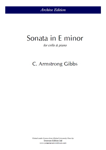 SONATA in E minor Op.132
