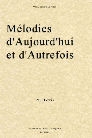 MELODIES D'AUJOURD'HUI ET D'AUTREFOIS