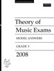 THEORY OF MUSIC EXAMS Model Answers Grade 3 2008
