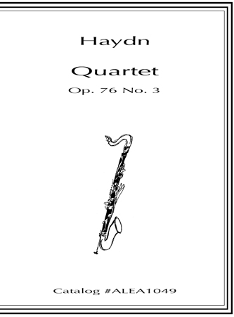 QUARTET Op.76 No.3 (score & parts)