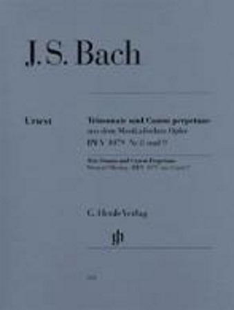 TRIO SONATA & CANON PERPETUO BWV 1079