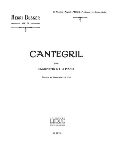 CANTEGRIL Op.72