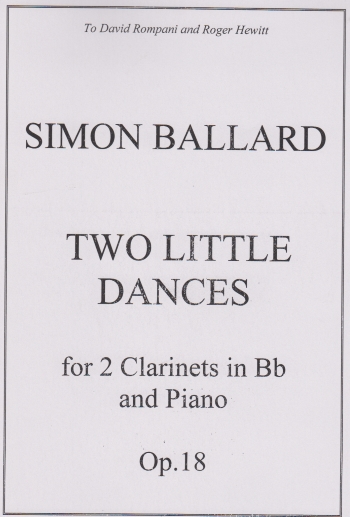 TWO LITTLE DANCES Op.18