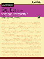 THE ORCHESTRA MUSICIAN'S CD-ROM LIBRARY Volume 7: Ravel, Elgar etc