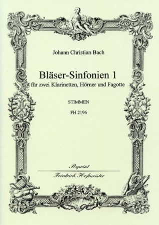 BLASER-SINFONIEN Volume 1 Nos.1-3 (set of parts)