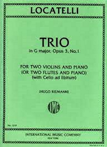TRIO in G major Op.3 No.1