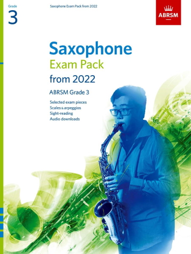 SAXOPHONE EXAM PACK From 2022 Grade 3