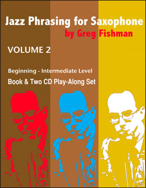 JAZZ PHRASING FOR SAXOPHONE Volume 2 + 2CDs