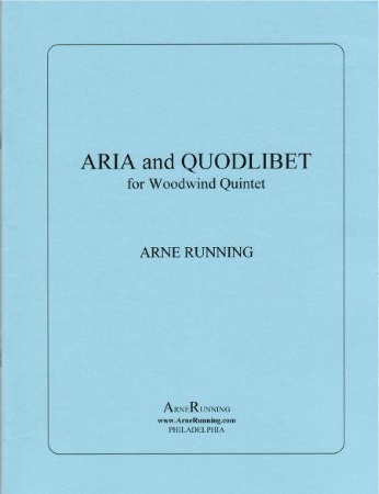 ARIA AND QUODLIBET (score & parts)