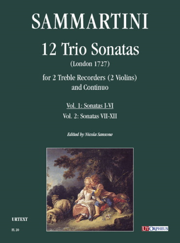 12 TRIO SONATAS (London 1727) Volume 1: Sonatas I-VI