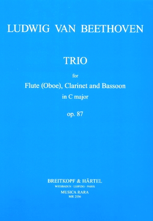TRIO in C major Op.87 (score & parts)