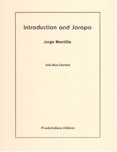 INTRODUCTION AND JOROPO