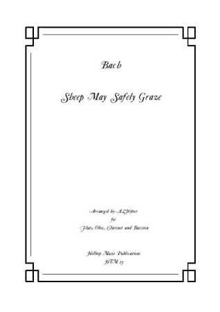 SHEEP MAY SAFELY GRAZE (score & parts)