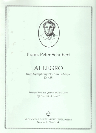 ALLEGRO from Symphony No.5 in Bb major, D485