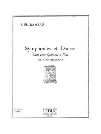 SYMPHONIES ET DANSES Suite (score)