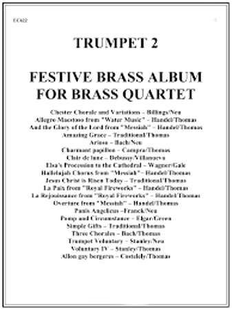 FESTIVE BRASS ALBUM 2nd Trumpet