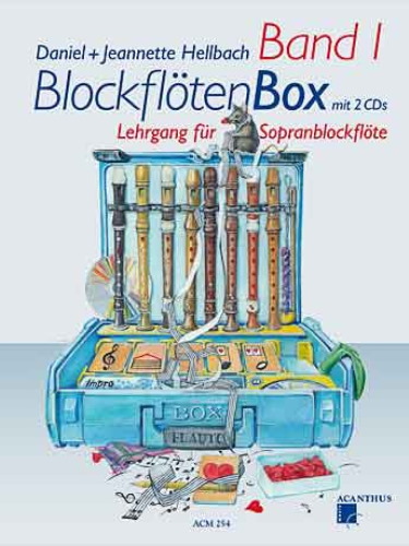 BLOCKFLOTENBOX Book 1 + 2CDs