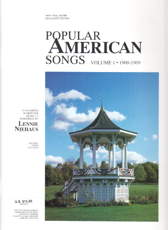 POPULAR AMERICAN SONGS Volume 1 Score
