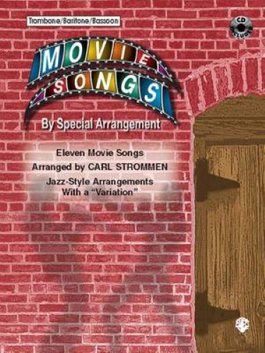 MOVIE SONGS by Special Arrangement + CD (bass clef)