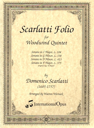 SCARLATTI FOLIO (score & parts)