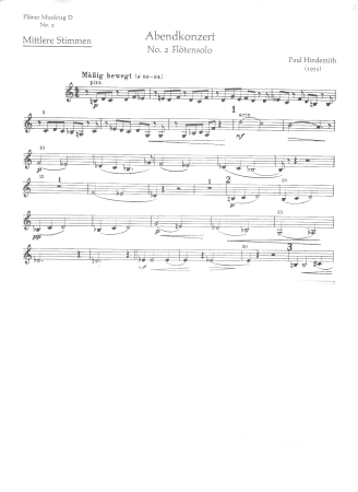 ABENDKONZERT No.2 middle part (violin)