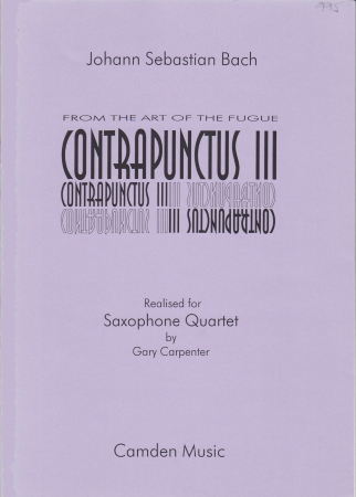 CONTRAPUNCTUS No.3 from The Art of Fugue
