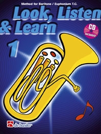 LOOK LISTEN & LEARN Book 1 + Online Audio (treble clef)