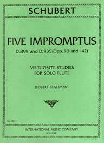 FIVE IMPROMPTUS D899/D935 virtuoso studies