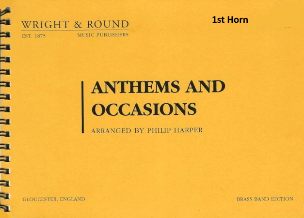 ANTHEMS AND OCCASIONS 1st horn