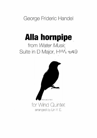 ALLA HORNPIPE from Water Music Suite (score & parts)