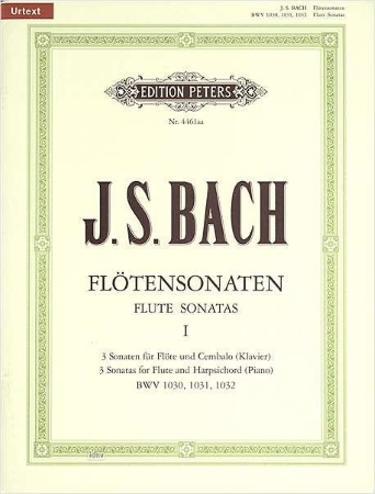 SIX SONATAS Volume 1 BWV 1030-1032 (Urtext)