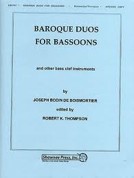BAROQUE DUOS FOR BASSOONS
