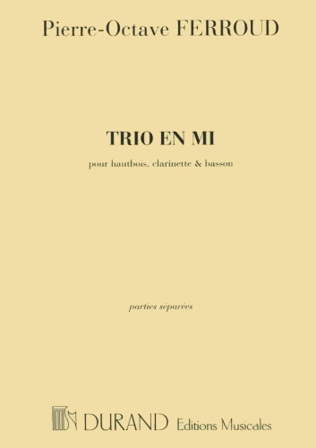 TRIO in E major (set of parts)