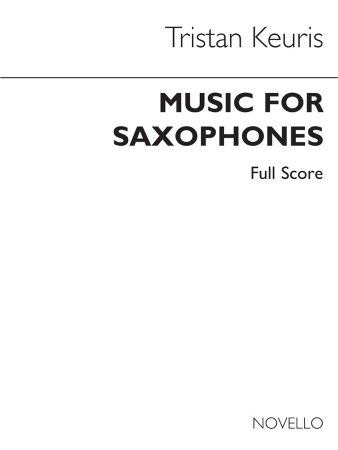 MUSIC FOR SAXOPHONES (score)