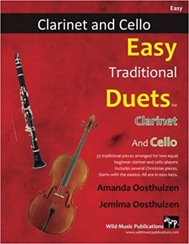 EASY TRADITIONAL DUETS for Clarinet & Cello
