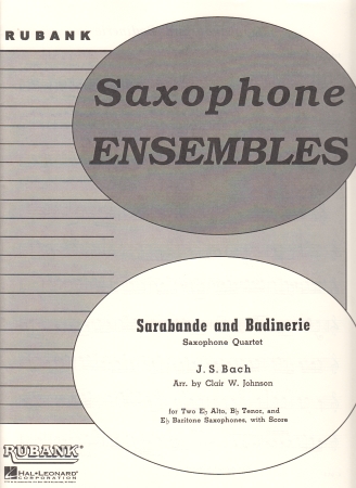 SARABANDE AND BADINERIE (score & parts)