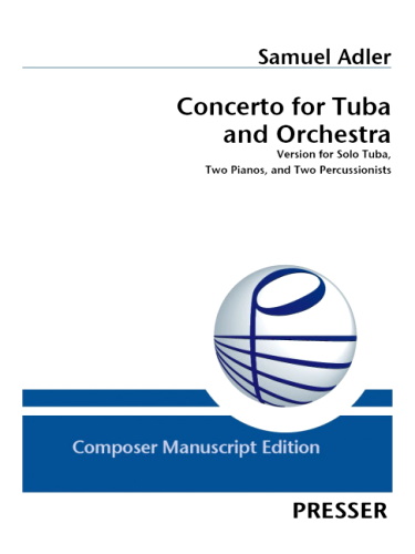 CONCERTO for Tuba & Orchestra (score & parts)